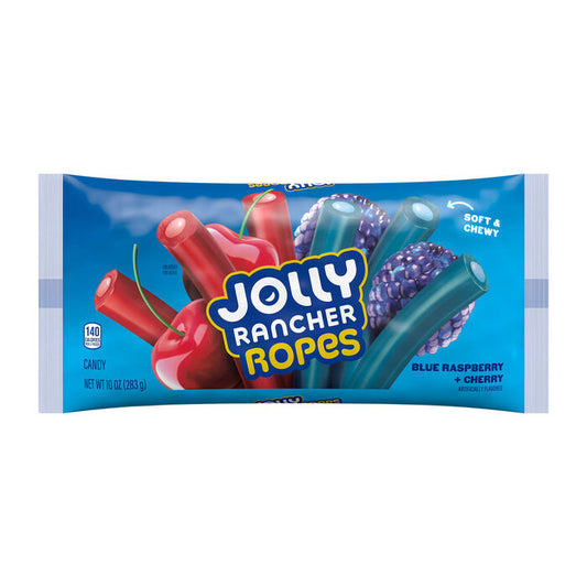 Jolly Rancher Ropes Blue
Raspberry & Cherry 283g