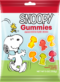 Snoopy & Friends Shaped Gummies 141g