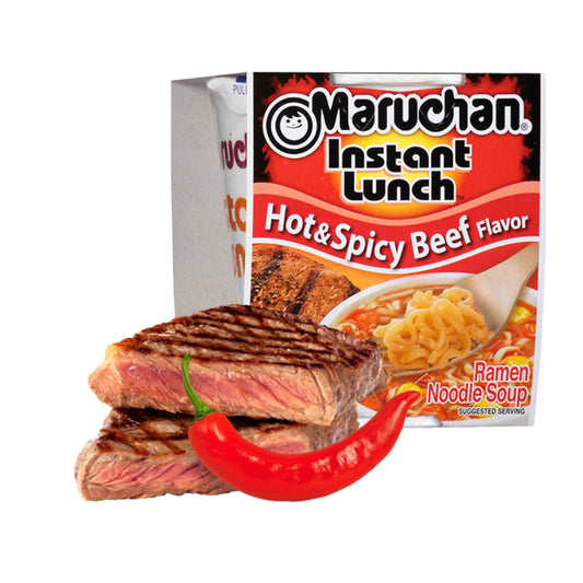 Maruchan Instant Lunch Hot & Spicy Beef Noodles 85g