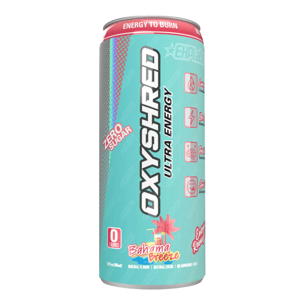 OxyShred Ultra Energy Drink Zero Sugar - Bahama Breeze Flavour 355ml