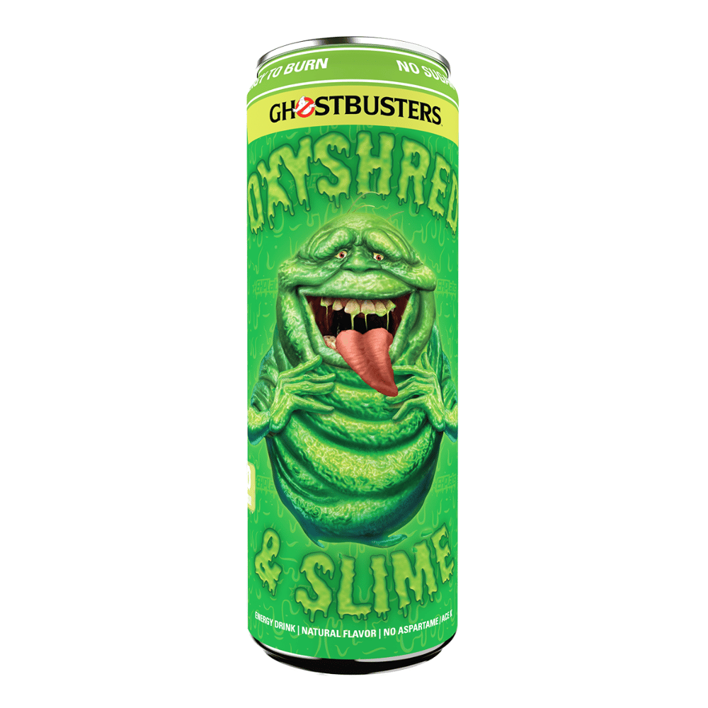 OxyShred Ultra Energy Drink Zero Sugar - Ghostbusters Slimer Flavour 355ml