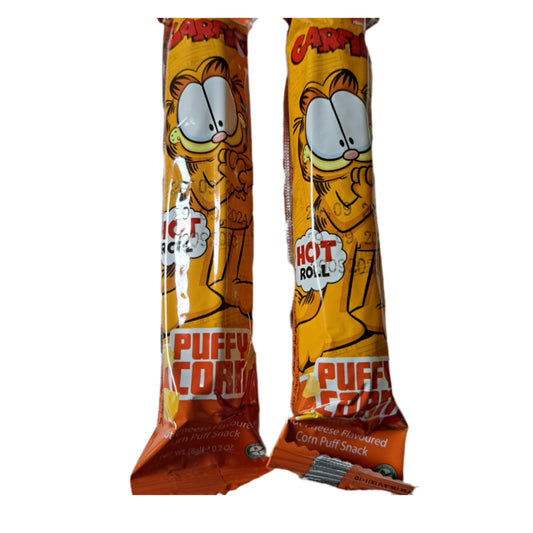 Garfield Puffed Corn Snack Hot Cheese 8g