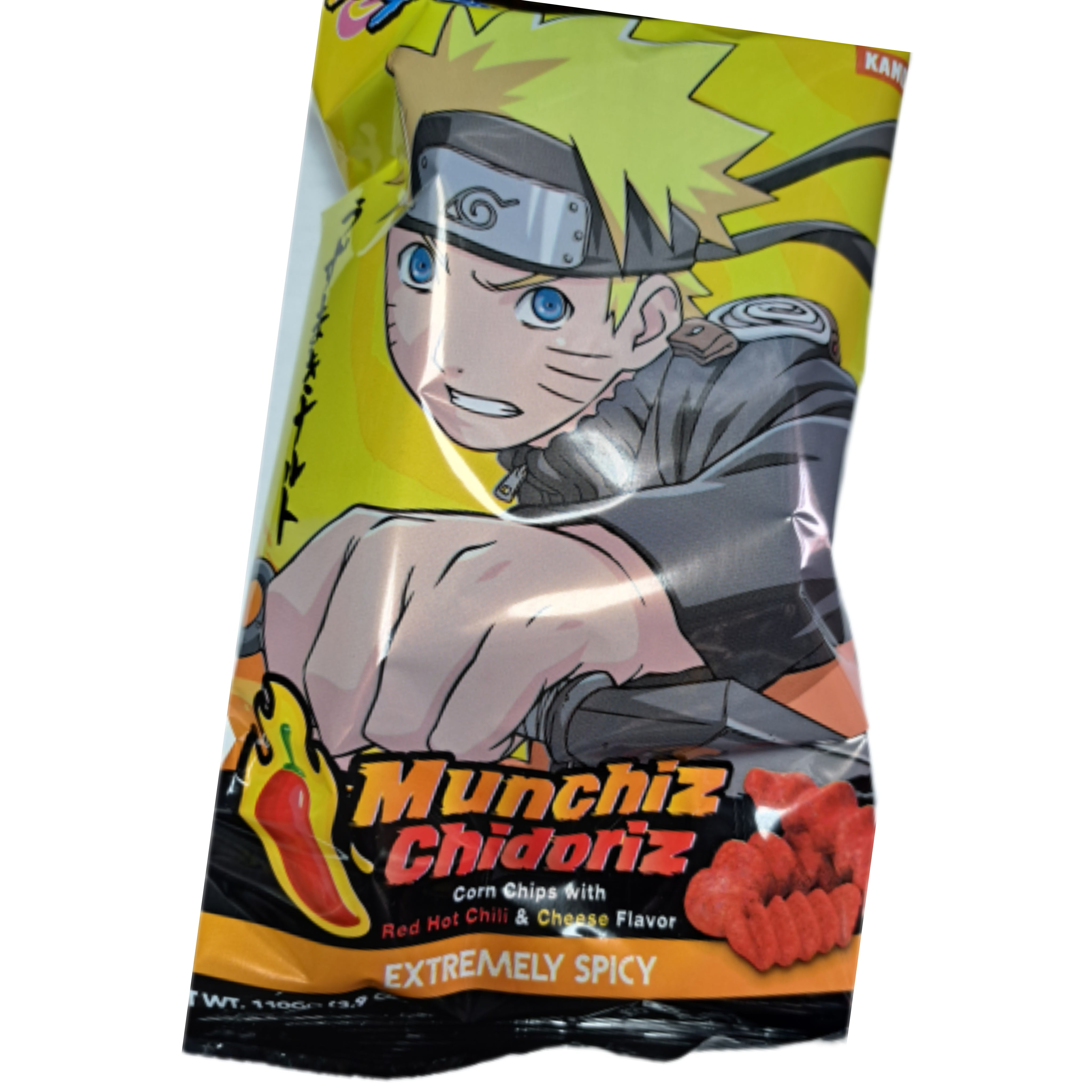 Naruto Munchiz Chidoriz Red Hot Chilli & Cheese 110g – WorldSnacks