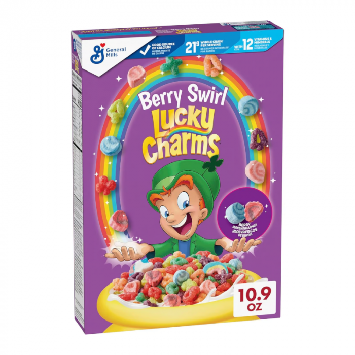 General Mills Berry Swirl Lucky Charms 309g