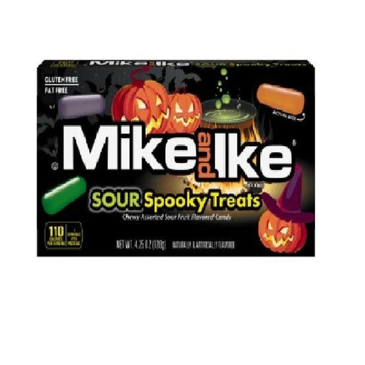 Mike & Ike Halloween Sour Spooky Treats 4.25oz