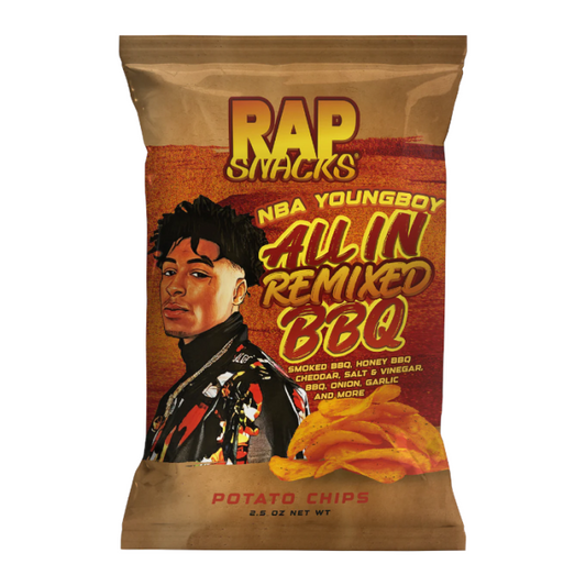 Rap Snacks NBA YoungBoy All In Remix BBQ 71g