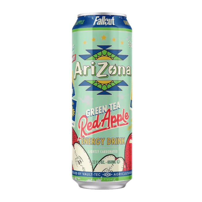 Arizona x Fallout Red Apple Green Tea Energy Drink 650ml