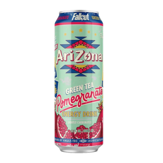 Arizona x Fallout Pomegranate Green Tea Energy Drink 650ml