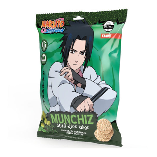 Munchiz Naruto Olive and Seasonal Green Rice Cakes