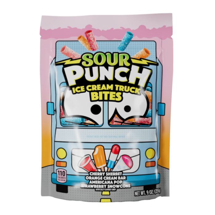 Sour Punch Ice Cream Truck Bites 225g