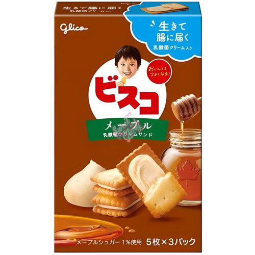 Glico Bisco Maple 71g Japan