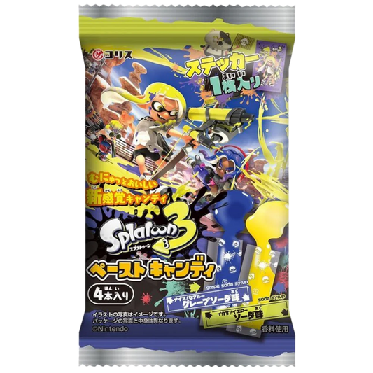 Coris Nintendo Splatoon 3 Candy with Sticker 51g Japan