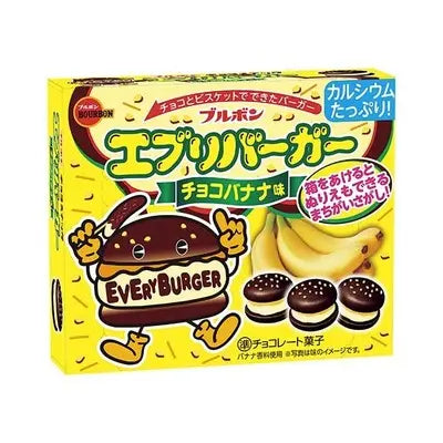 Bourbon Everyburger Chocolate Banana 61g Japan