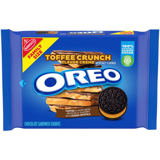 Oreo Toffee Crunch Family Size 482g