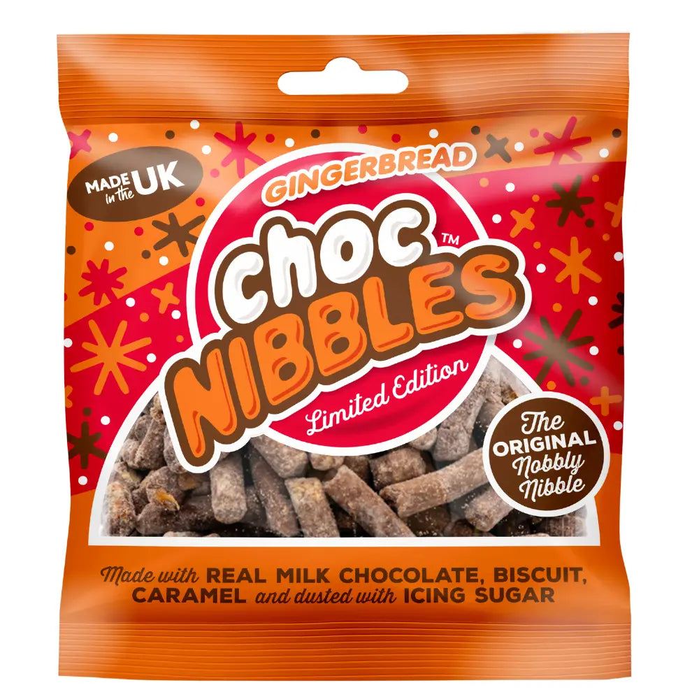 Choc Nibbles Gingerbread 200g