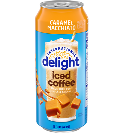 Caramel Macchiato Iced Coffee Can (International Delight) 443ml