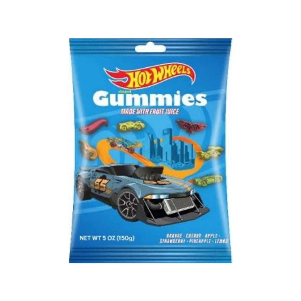 Hot Wheels Shaped Gummies 141g