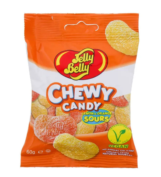 Jelly Belly Chewy Candy Lemon & Orange Sours 60g