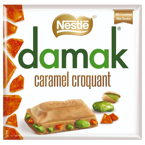 Damak Caramel Croquant Chocolate Bar 60g