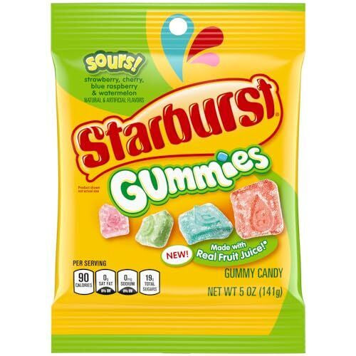 Starburst Sour Gummy 141g