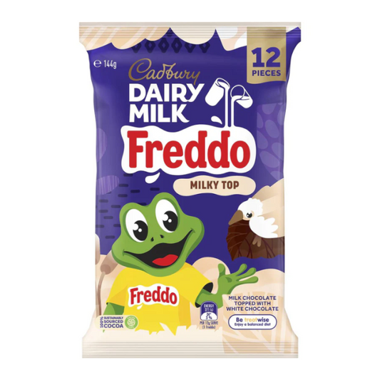 Cadbury Dairy Milk Freddo Milky Top 12-Pack 144g