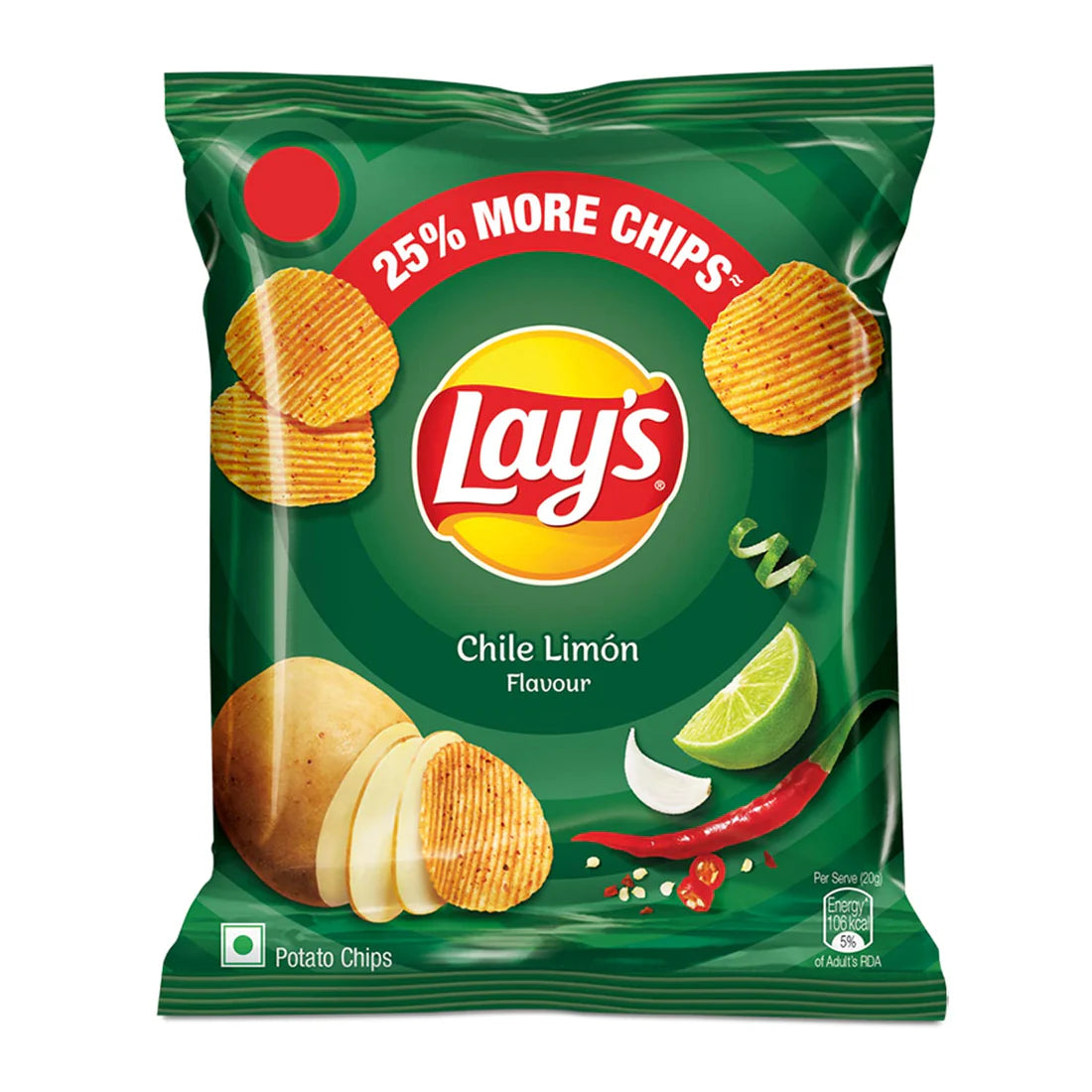 Lay's West Chilli Lemon 50g India