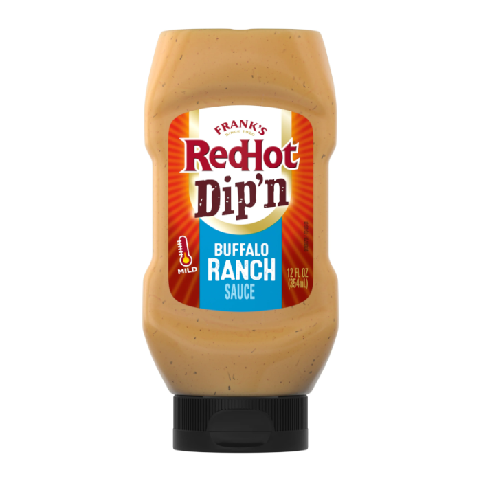 Frank's Red Hot Dip'n Buffalo Ranch Sauce 340g