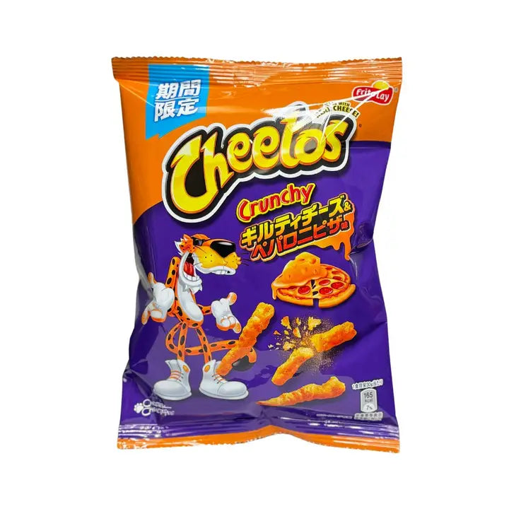 Cheetos Guilty Cheese & Pepperoni Pizza 75G Japan