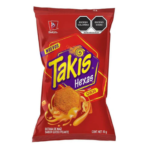 Takis Hexas Queso 50g Mexico