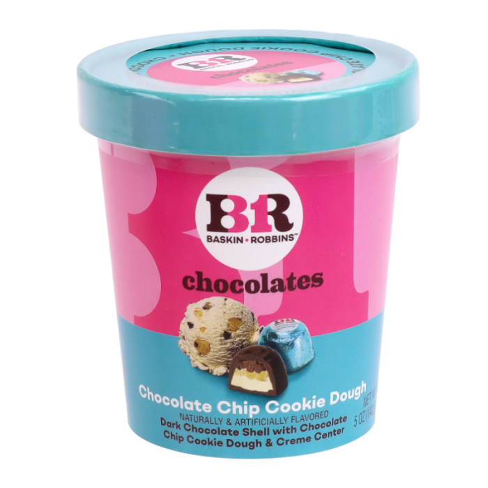 Baskin Robbins Chocolates - Chocolate Chip Cookie Dough 142g