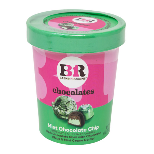 Baskin Robbins Chocolates - Mint Chocolate Chip 142g