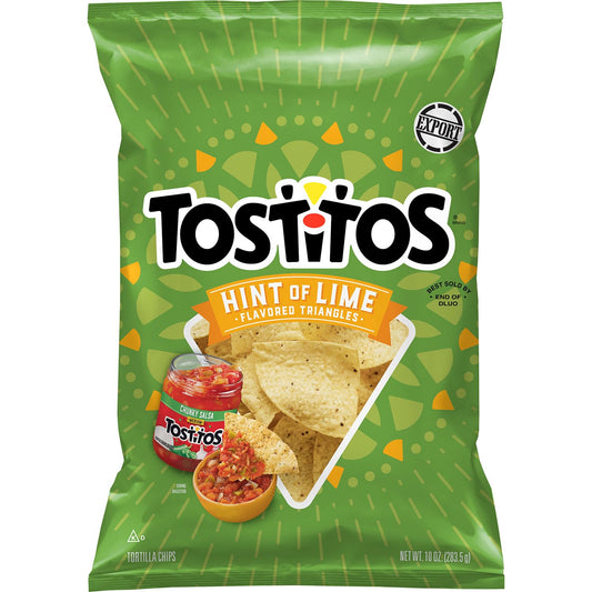 Tostitos Tortilla Chips HINT OF LIME 283g