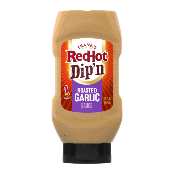 Frank's Red Hot Dip'n Roasted Garlic Sauce 340g