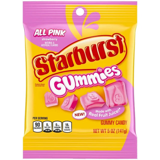 Starburst Gummies All Pink 141g