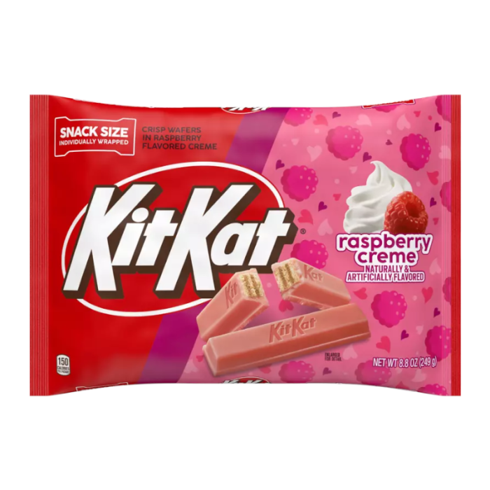 Kit Kat Raspberry Cream Snack Size BAG 249g