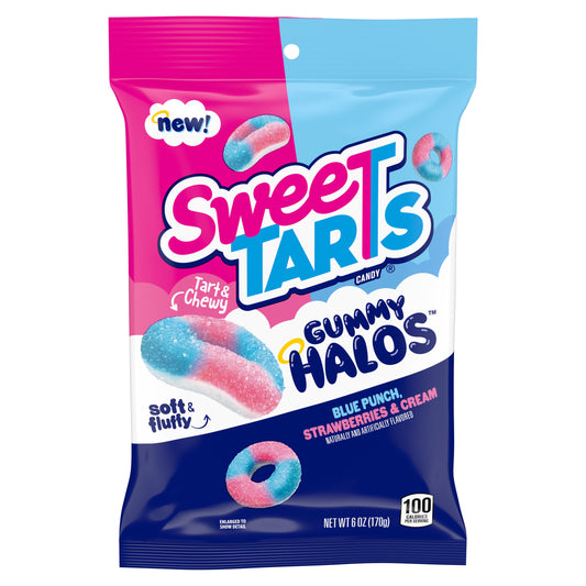 Sweetarts Gummy Halos Peg Bag 170g