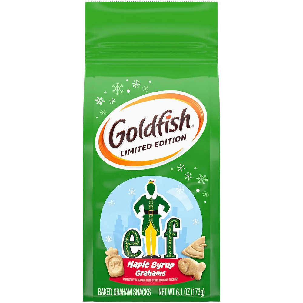 Goldfish Elf Maple Syrup Grahams Limited Edition 173g