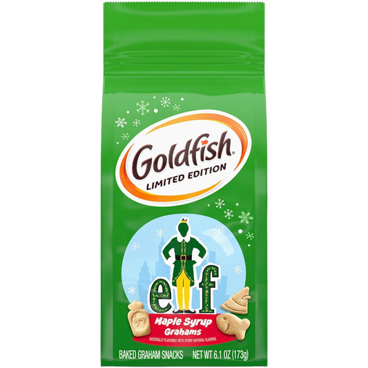 Goldfish Elf Maple Syrup Grahams Limited Edition 173g