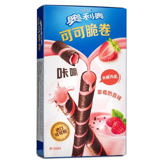 Oreo Crispy Roll Strawberry Shake China 50g