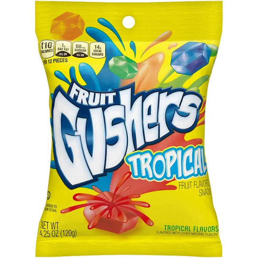 Fruit Gushers Tropical 120g