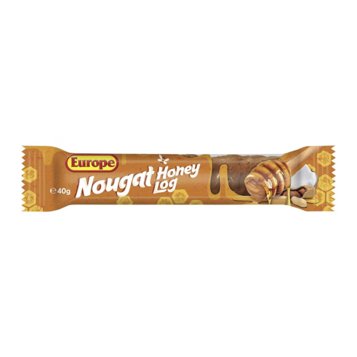 Europe Nougat Honey Log 40g Australia