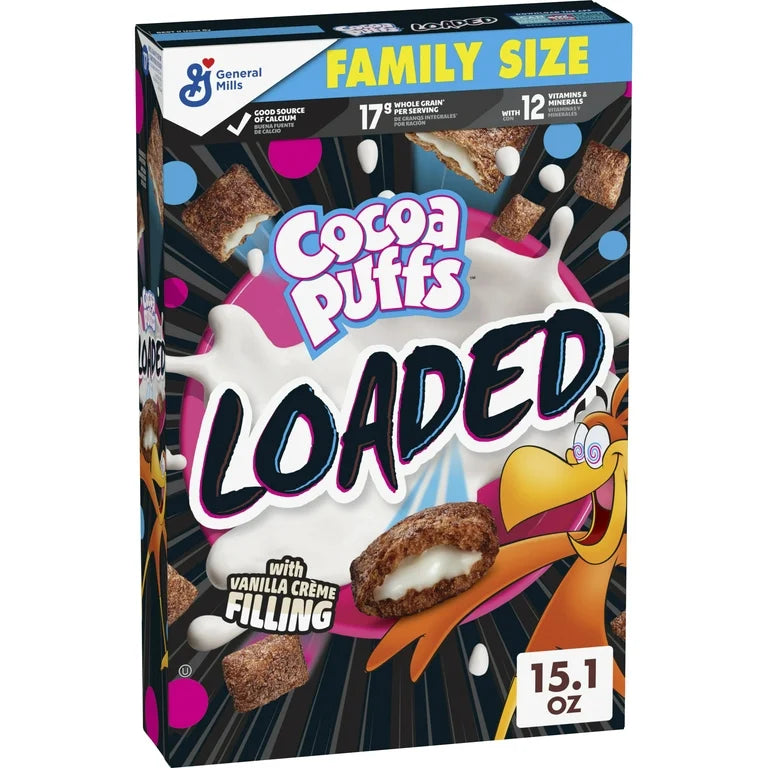 General Mills Cocoa Puffs Loaded Cereal 358g