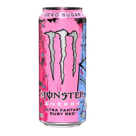 Monster Zero-Sugar Ultra Fantasy Ruby Red 458ml