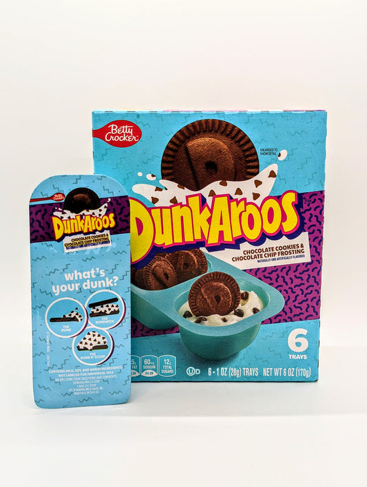 Dunkaroos Chocolate Cookies Double Chocolate Frosting 1x 42g