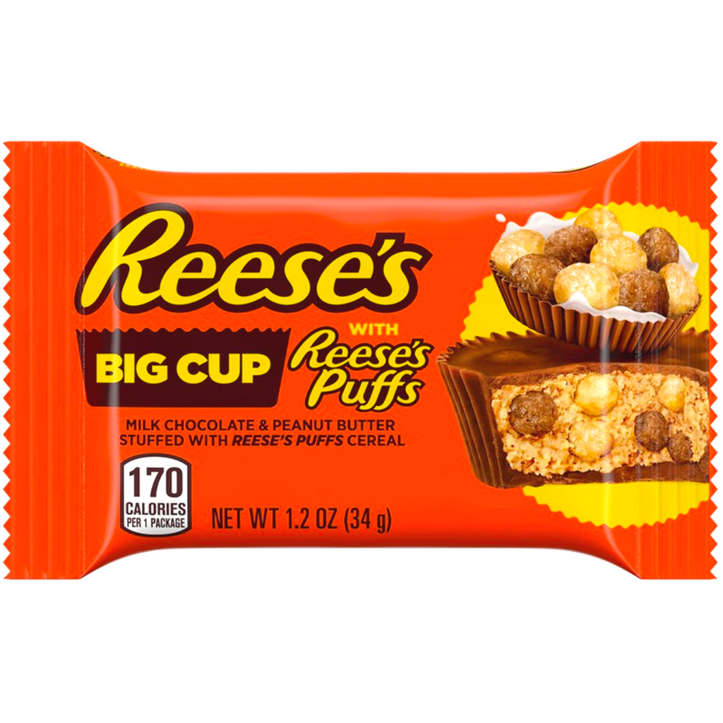 Reese's Big Cup with Reese's Puffs 34g