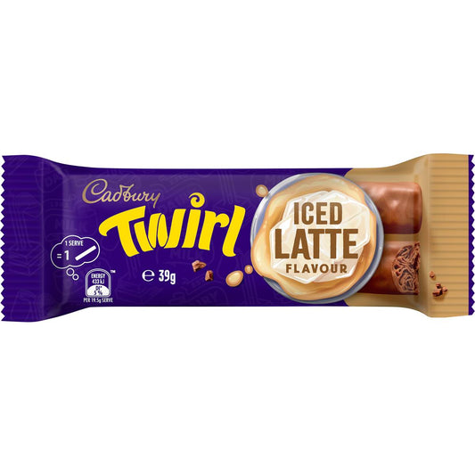 Cadbury Twirl Iced Latte 42g Australia