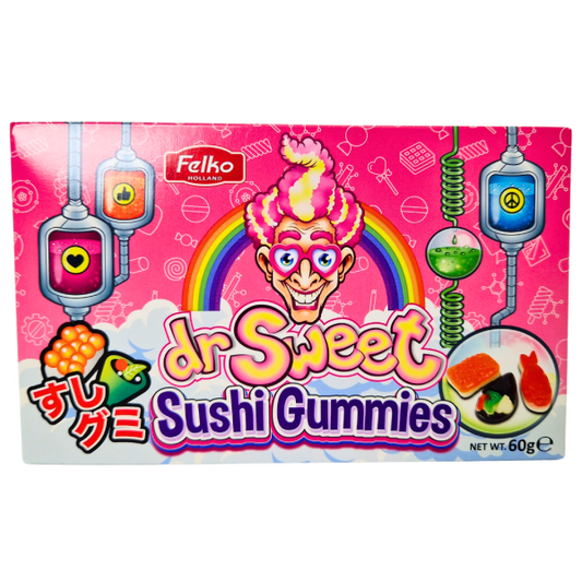 Dr Sweet Sushi Gummies Theatre Box 60g