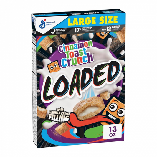 General Mills Cinnamon Toast Crunch Loaded Cereal  358g