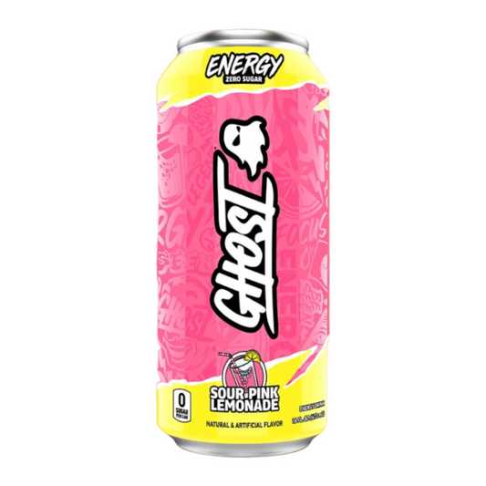 Ghost Ghost Zero Sugar Sour Pink Lemonade 473ml
