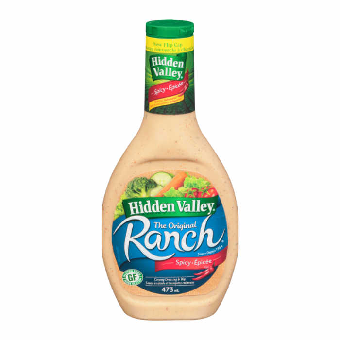 Hidden Valley Spicy Ranch Dressing  473ml